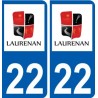 27 Léry logo sticker plate stickers city