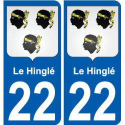 27 de Léry escudo de armas de la etiqueta engomada de la placa de pegatinas de la ciudad