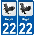 27 Léry coat of arms sticker plate stickers city
