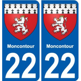 22 Léry blason autocollant plaque stickers ville