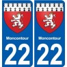 27 Léry coat of arms sticker plate stickers city