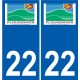 27 Léry logo sticker plate stickers city
