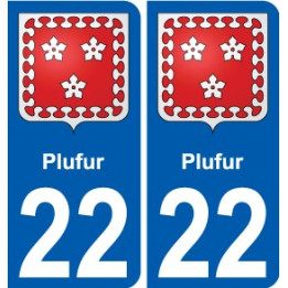 27 de Léry escudo de armas de la etiqueta engomada de la placa de pegatinas de la ciudad