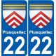 27 Léry coat of arms sticker plate stickers city