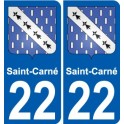 22 Léry blason autocollant plaque stickers ville