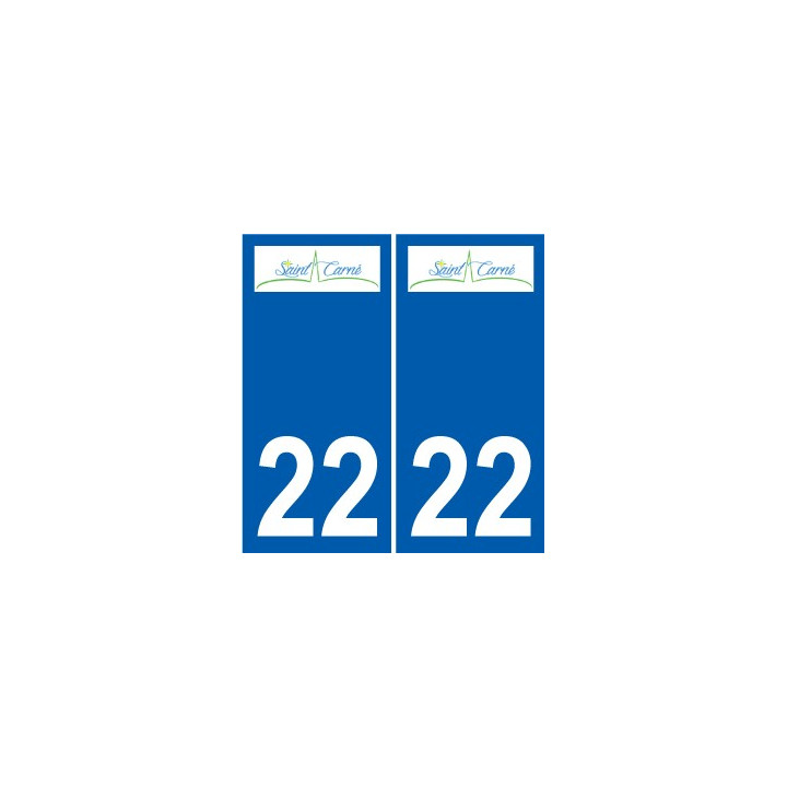 22 Léry logo autocollant plaque stickers ville