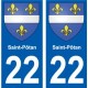 27 Léry coat of arms sticker plate stickers city
