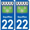 27 Léry coat of arms sticker plate stickers city