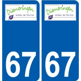 67 Diemeringen wappen aufkleber typenschild aufkleber stadt