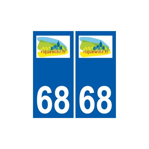 68 Riquewihr wappen aufkleber typenschild aufkleber stadt