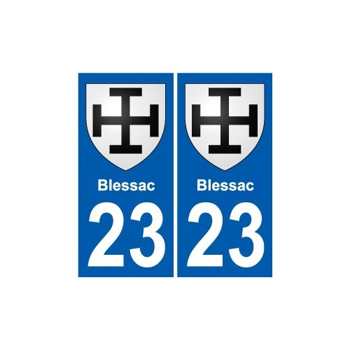 23 Léry blason autocollant plaque stickers ville