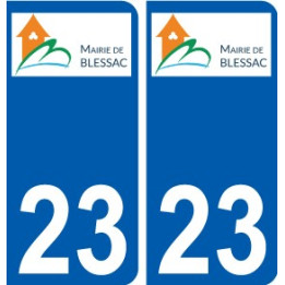 23 Léry logo autocollant plaque stickers ville