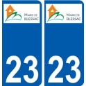 23 Léry logo autocollant plaque stickers ville