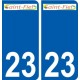 23 Léry logo autocollant plaque stickers ville