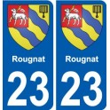 27 Léry coat of arms sticker plate stickers city