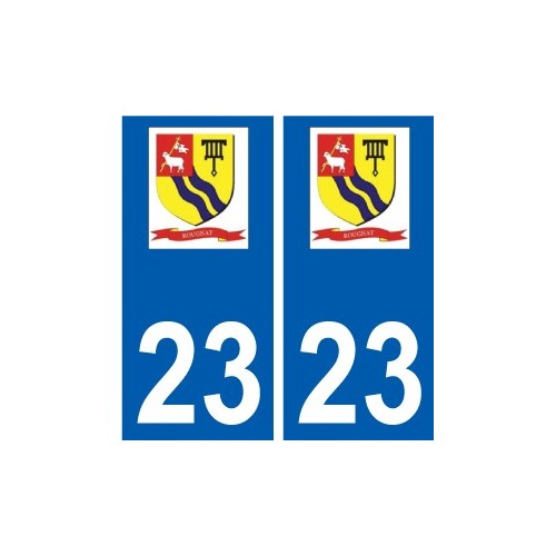 23 Léry logo autocollant plaque stickers ville