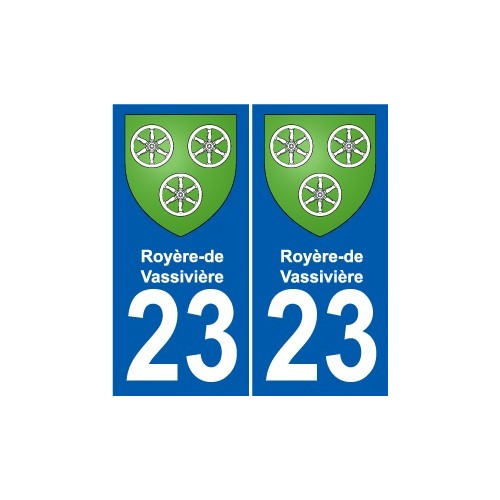 23 Léry blason autocollant plaque stickers ville