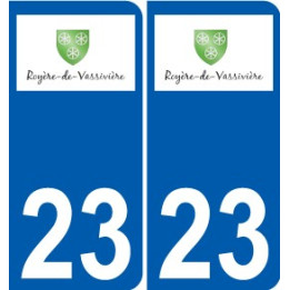 23 Léry logo autocollant plaque stickers ville