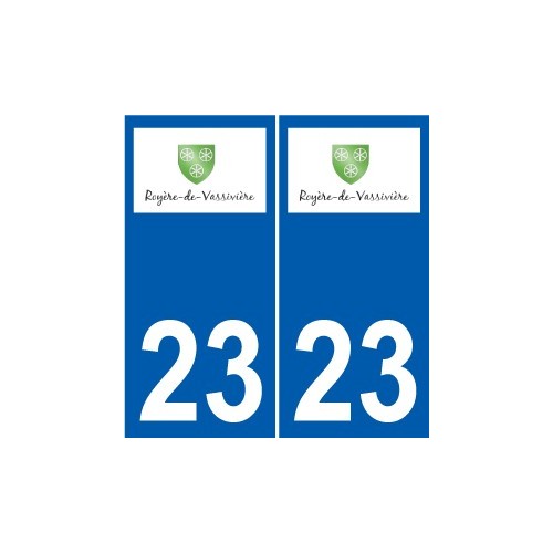 23 Léry logo autocollant plaque stickers ville
