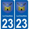 27 Léry coat of arms sticker plate stickers city