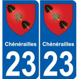 23 Léry blason autocollant plaque stickers ville