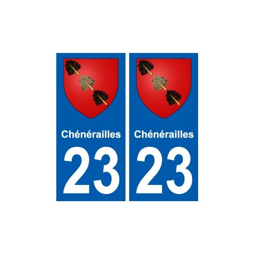 23 Léry blason autocollant plaque stickers ville