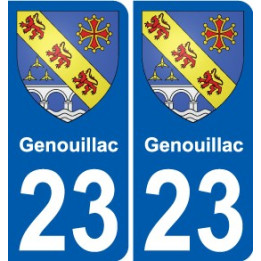 27 de Léry escudo de armas de la etiqueta engomada de la placa de pegatinas de la ciudad