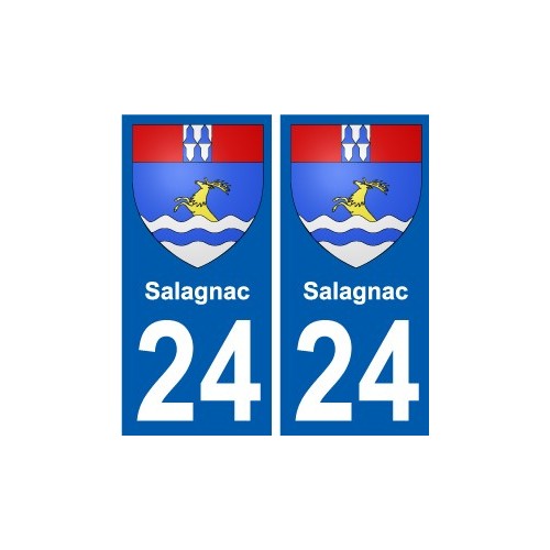 27 de Léry escudo de armas de la etiqueta engomada de la placa de pegatinas de la ciudad