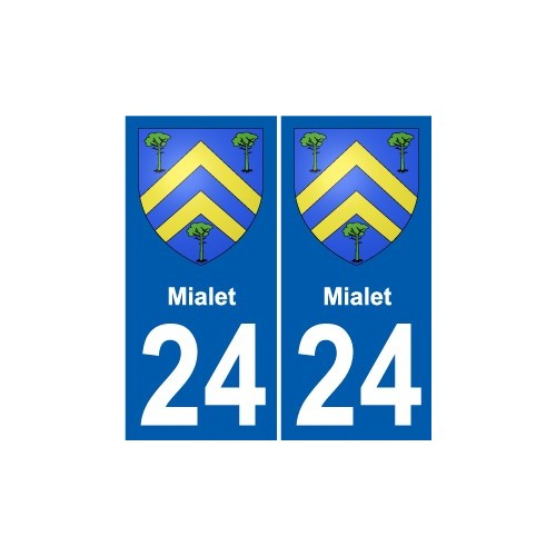 27 Léry coat of arms sticker plate stickers city