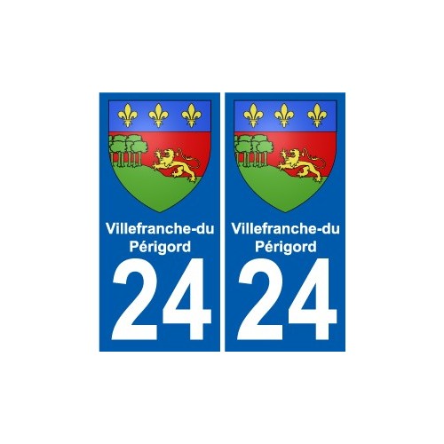 24 Léry blason autocollant plaque stickers ville