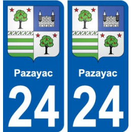 27 Léry coat of arms sticker plate stickers city