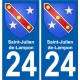 27 Léry wappen aufkleber typenschild aufkleber stadt
