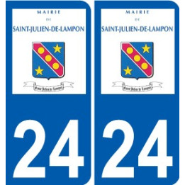 27 Léry logo sticker plate stickers city