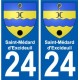 27 Léry logo sticker plate stickers city
