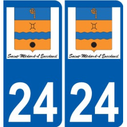 24 Léry logo autocollant plaque stickers ville