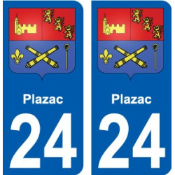 27 de Léry escudo de armas de la etiqueta engomada de la placa de pegatinas de la ciudad