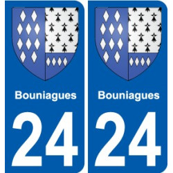 24 Léry blason autocollant plaque stickers ville