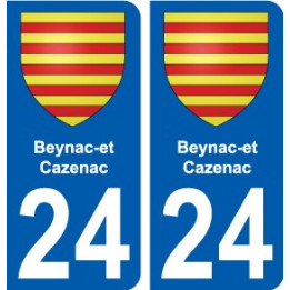 27 Léry coat of arms sticker plate stickers city