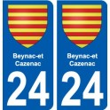 27 Léry coat of arms sticker plate stickers city