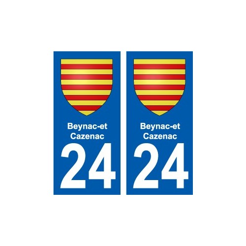 24 Léry blason autocollant plaque stickers ville