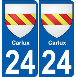 27 Léry coat of arms sticker plate stickers city