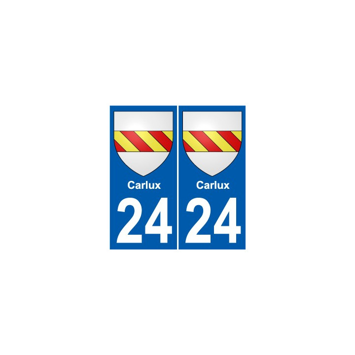 27 Léry coat of arms sticker plate stickers city