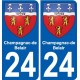 27 de Léry escudo de armas de la etiqueta engomada de la placa de pegatinas de la ciudad