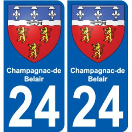 27 de Léry escudo de armas de la etiqueta engomada de la placa de pegatinas de la ciudad