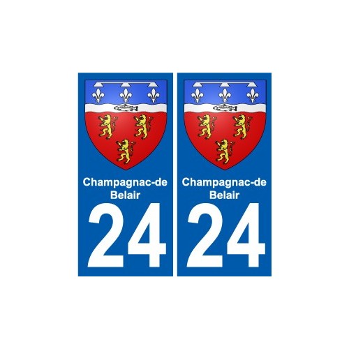 27 de Léry escudo de armas de la etiqueta engomada de la placa de pegatinas de la ciudad