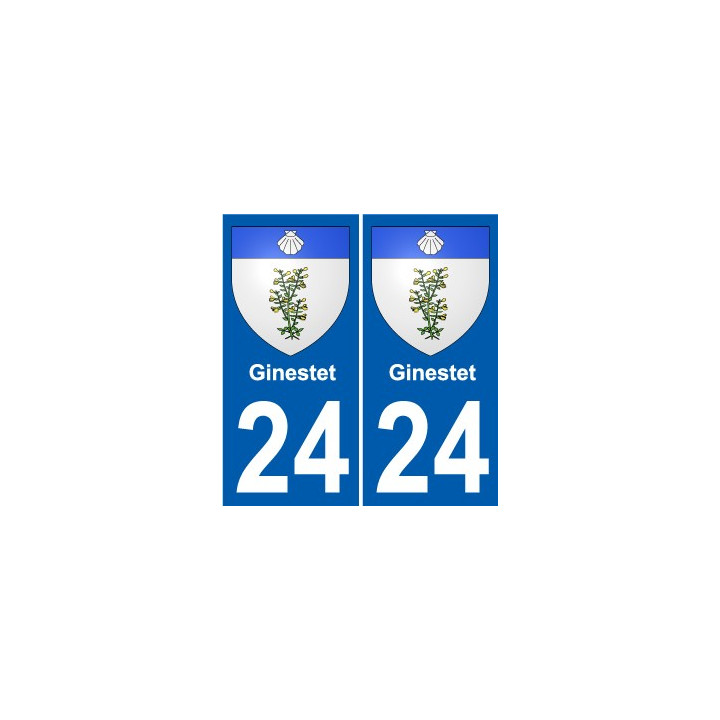 27 de Léry escudo de armas de la etiqueta engomada de la placa de pegatinas de la ciudad