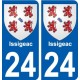 27 Léry wappen aufkleber typenschild aufkleber stadt