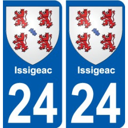24 Léry blason autocollant plaque stickers ville