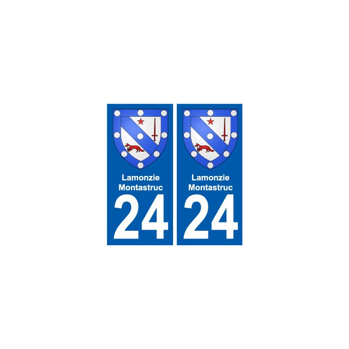 27 Léry coat of arms sticker plate stickers city