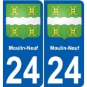 27 Léry coat of arms sticker plate stickers city